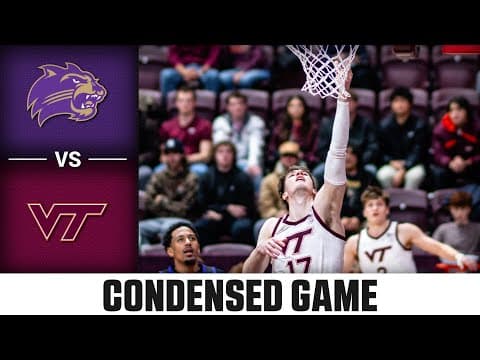 Western Carolina vs. Virginia Tech Condensed Game | 2025-26 ACC Men's Basketball