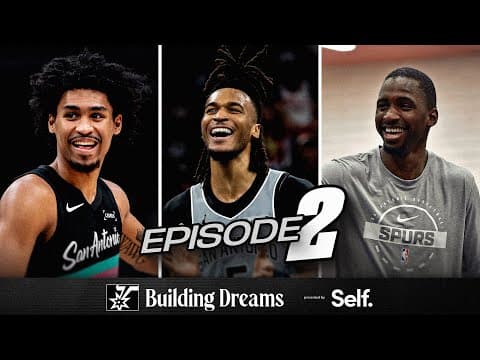 Building Dreams: How Dylan Harper, Steph Castle & David Jones Garcia are Navigating Spurs Season