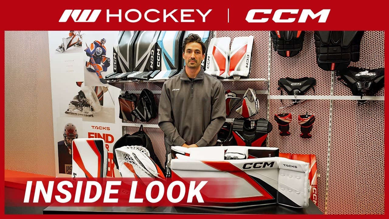 CCM Tacks Goalie Line // Inside Look