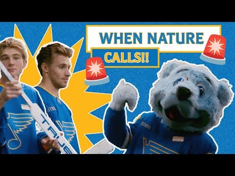 Dylan Holloway and Joel Hofer Peanuts Theme Night Commercial