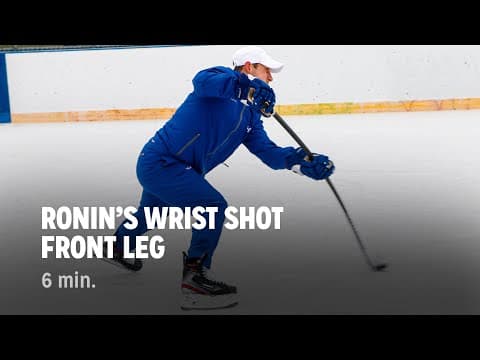 Remote Coaching Ronin Walji Front Leg Wrist Shot