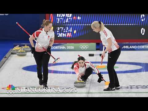 Denmark curling pulls away to defeat South Korea, move to 2-2 | Winter Olympics 2026 | NBC Sports