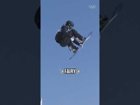 Zoi Sadowski-Synnott brought the magic to the women’s snowboard big air at Beijing 2022 🧚‍♀️