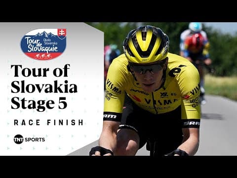 THE QUEEN STAGE! 😮‍💨 | 2025 Tour of Slovakia Stage 5 Final KM’s | TNT Sports Cycling