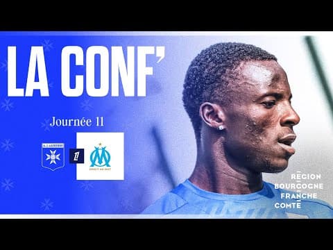 J11 - La conférence de Christophe Pelissier et Lasso Coulibaly avant AJA-OM