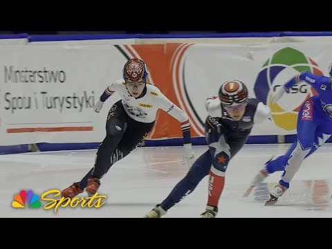 Kristen Santos-Griswold glides to 1000m win as a photo finish decides second place | NBC Sports