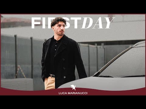 FIRST DAY | LUCA MARIANUCCI 👋