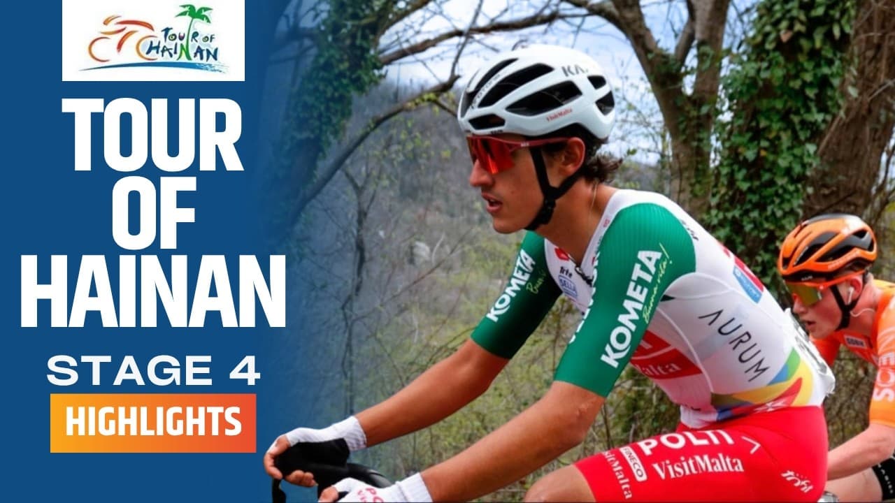 Late Climb Attack?! | Tour of Hainan 2026 | Stage 4 | Highlights