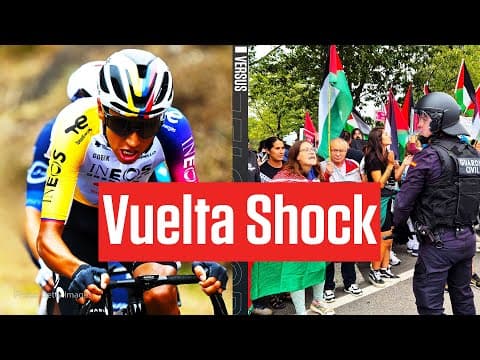 Vuelta a España 2025 Rocked By Protests In Stage 16