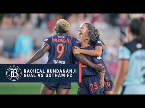 Bay FC Goal by Kundananji against Gotham