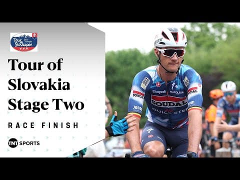 ON FIRE 🔥 | 2025 Tour of Slovakia Stage Two Final KM’s | TNT Sports Cycling