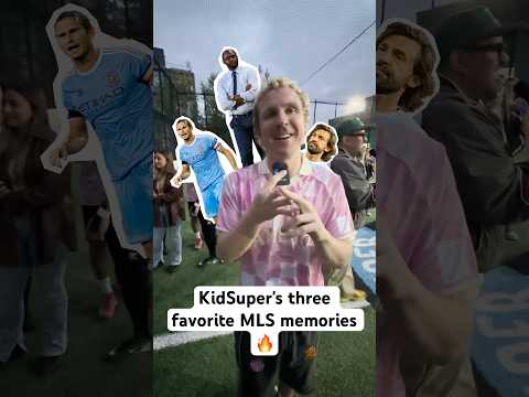 Messi, Henry, Pirlo, Lampard... KidSuper shares his three favorite MLS memories 🔥