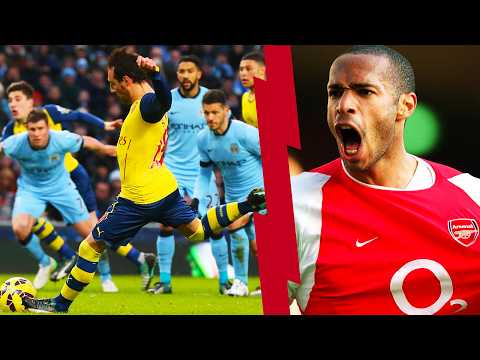 5 Magnificent Arsenal Matches Against Man City | Premier League