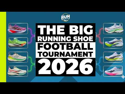 The Big Running Shoe Football Tournament 2026 (podcast) | 32 Running Shoes. 1 Winner