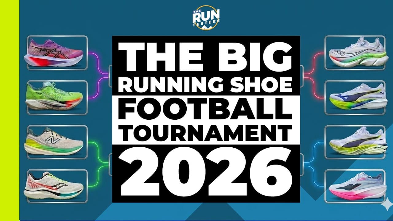 The Big Running Shoe Football Tournament 2026 (podcast) | 32 Running Shoes. 1 Winner