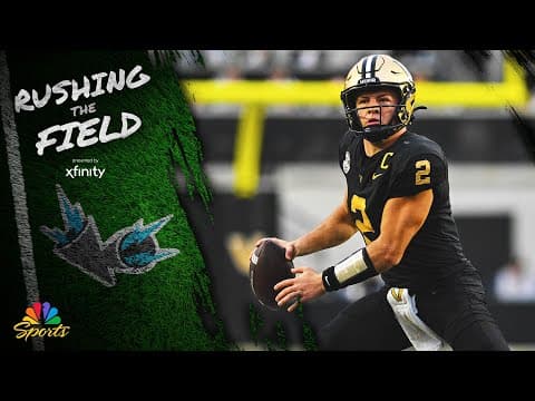 Will Vanderbilt throw a wrench in CFP ranking with win? | Rushing The Field | NBC Sports
