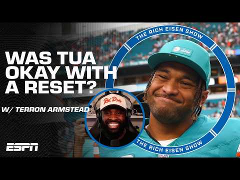 Tua Tagovailoa was COMMITTED TO THE REBUILD 👀 - Terron Armstead's perspective | The Rich Eisen Show