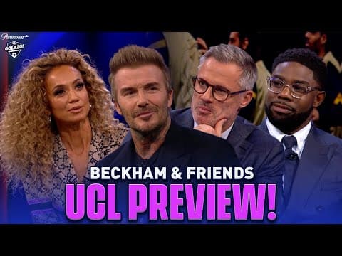 Beckham & Friends: UCL Preview 🏆👀 | UCL Today | CBS Sports Golazo