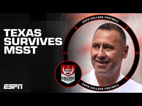 Longhorns Comeback! Is Texas Back on Track?