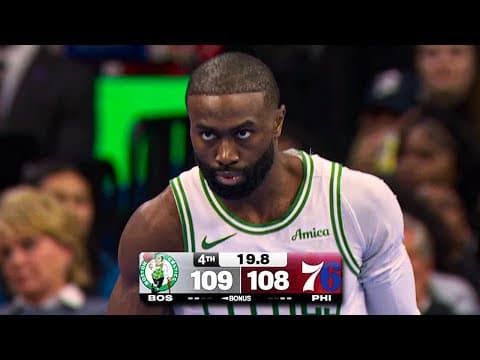 Final 6:03 CRAZY NBA CUP 🏆 ENDING 76ers vs Celtics 🔥 | October 31, 2025