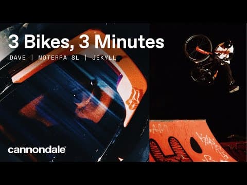 Three Bikes in Three Minutes | Colby Pringle | Cannondale MTB