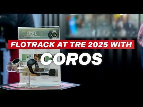 The COROS Team Shows off The New COROS Pace 4 at TRE 2025