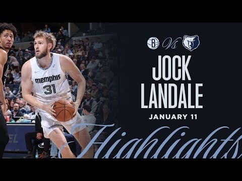 Jock Landale Highlights vs. Brooklyn Nets