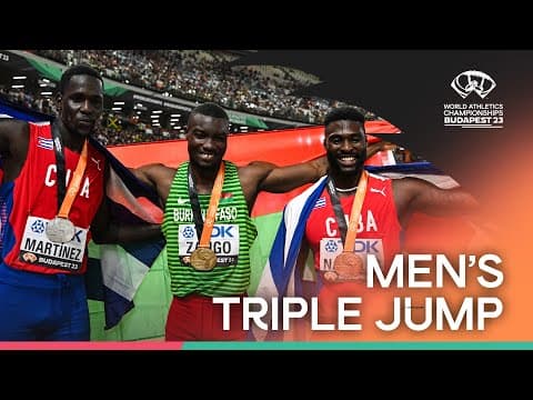 Men's Triple Jump Final | World Athletics Championships Budapest 2023