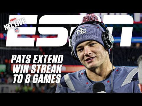 REACTION to Jets vs. Patriots on TNF 🔥 Maye & Diggs have turned Pats around! | NFL Live