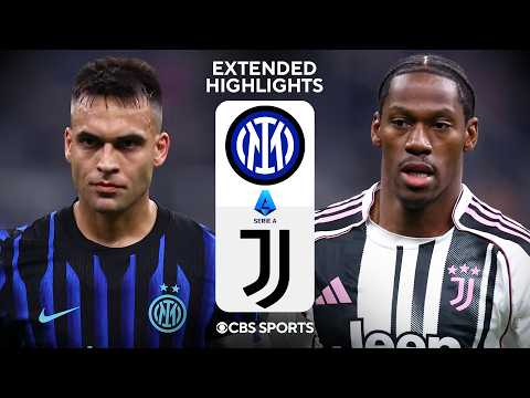 Inter Milan vs. Juventus: Extended Highlights | Serie A | CBS Sports Golazo