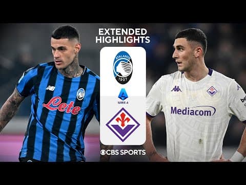 Atalanta vs. Fiorentina: Extended Highlights | Serie A | CBS Sports Golazo