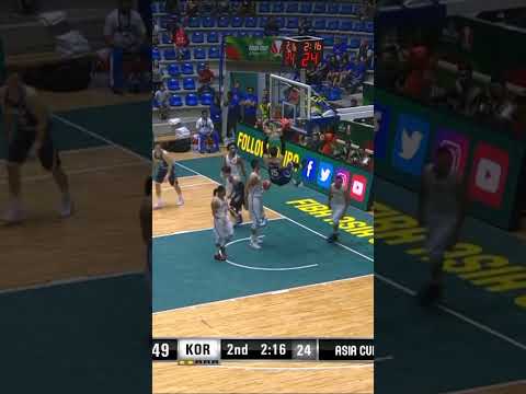 Prime Jongkyu Kim was built different 🔨🇰🇷 #AsiaCup