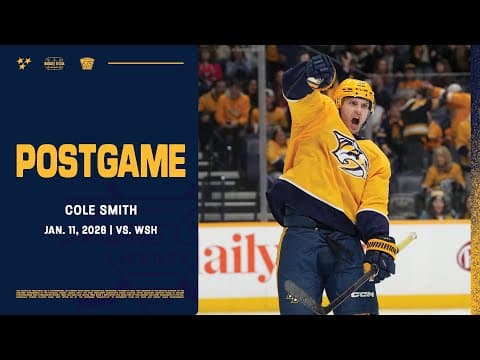 Cole Smith: Postgame Interview - Jan. 11