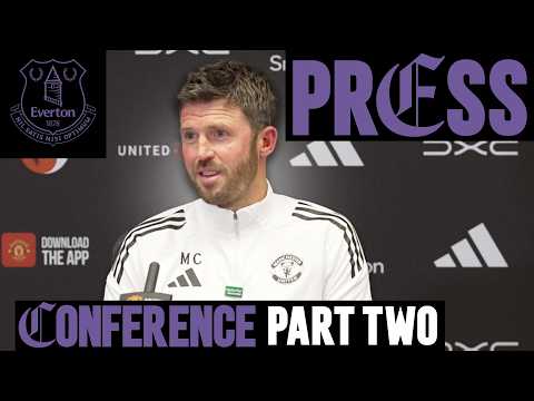 "We're In A Good Position" | Michael Carrick Pre-Everton | Press Conference: Part Two