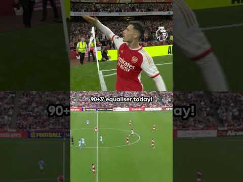 Gabriel Martinelli's goals against Man City!