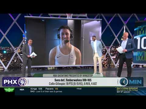 Collin Gillespie Postgame Interview with Peacock/NBA on NBC | Phoenix Suns | 12-8-25