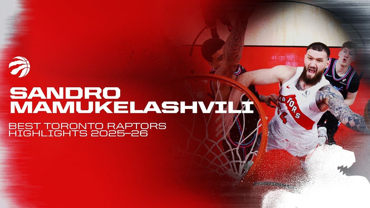 Sandro Mamukelashvili Best Toronto Raptors Highlights 2025–26