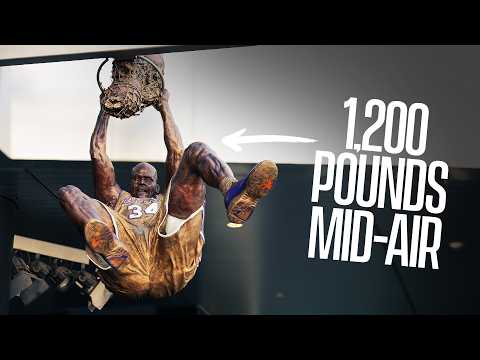 How Does a 1,200 Pound Statue Float?