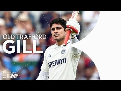 Indian Captain Hits Another Century | The Best of Shubman Gill's 103 vs England
