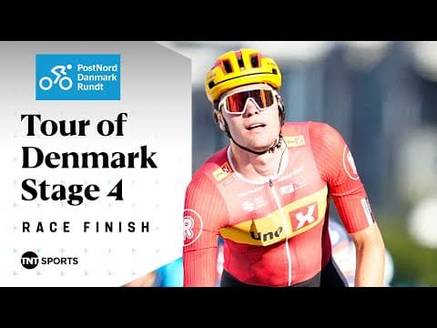 EXHAUSTING TRIUMPH 😴 | Men's 2025 Tour of Denmark Stage 4 Final KM's | TNT Sports Cycling
