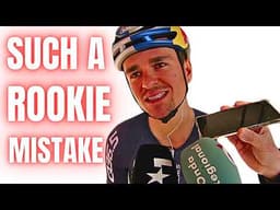 Tom Pidcock REACTS After Rookie Mistake Cost Him A Win