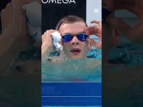 Hubert Kos Smashes the 100m Backstroke World Record At #Swimming #WorldCup #HubertKos #backstroke