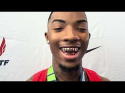 Jordan Anthony playfully trash talks Noah Lyles after winning USA 60m title: "Find a new hobby"