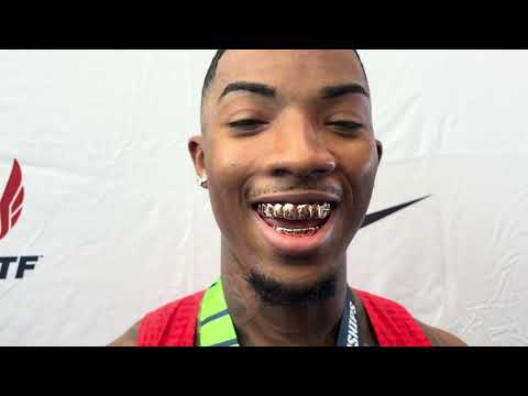 Jordan Anthony playfully trash talks Noah Lyles after winning USA 60m title: "Find a new hobby"