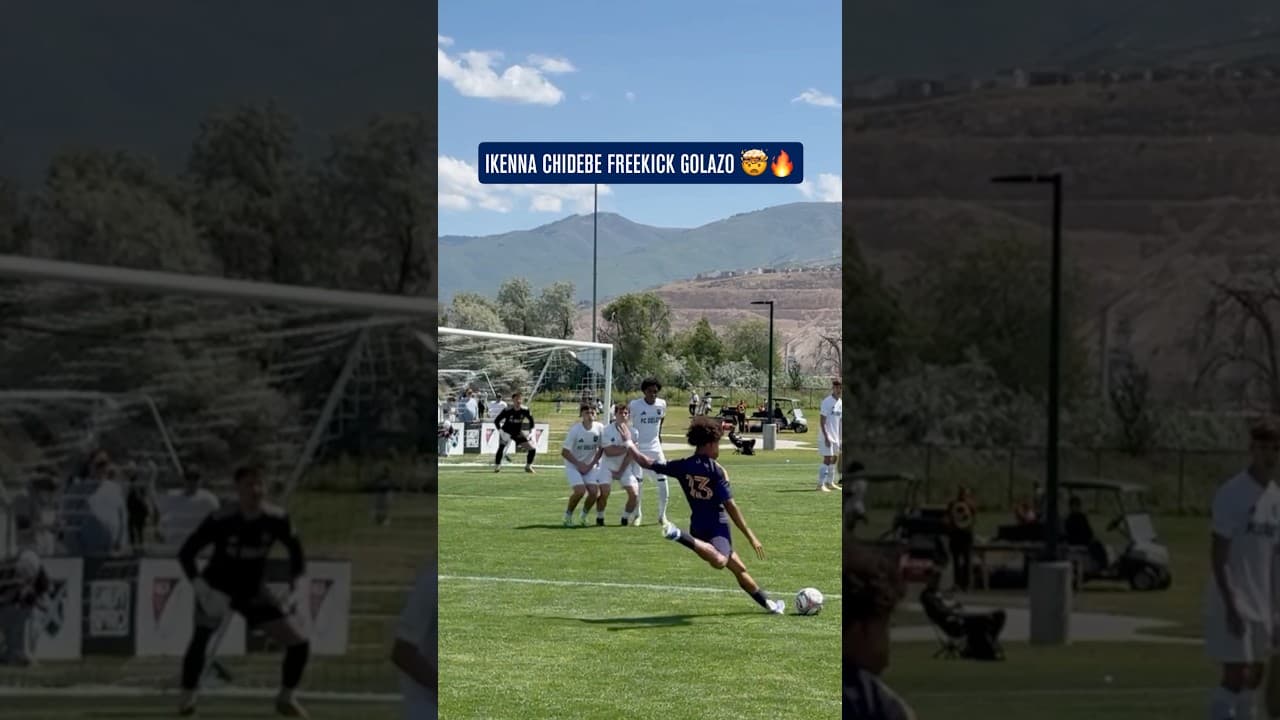 UNREAL freekick 🔥😳