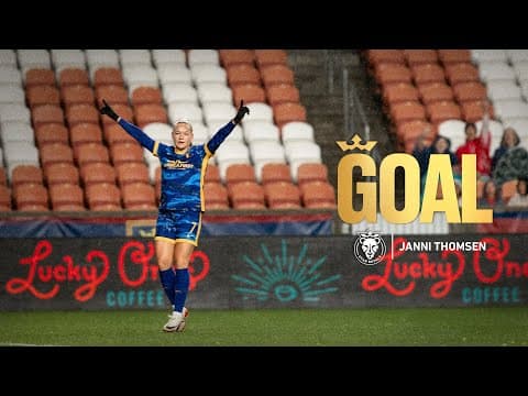 GOAL: Janni Thomsen 9', October 11, 2025