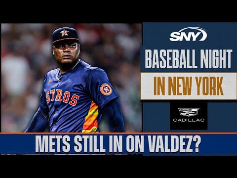 Do the Mets still have a shot at free agent starter Framber Valdez? | BNNY