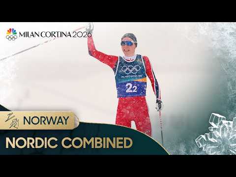 Norway surges to team gold to complete Nordic combined SWEEP | Winter Olympics 2026 | NBC Sports