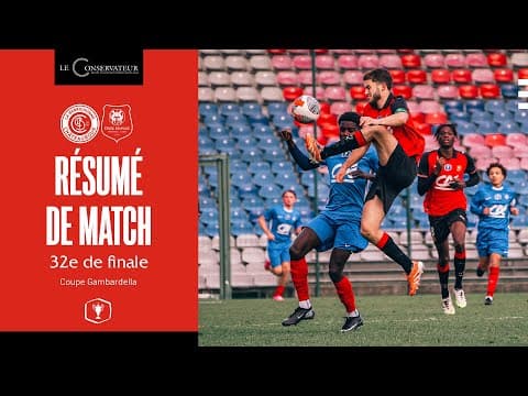 🏆 Coupe Gambardella - Prestation aboutie, qualification logique à Châteauroux - le résumé (0-8)