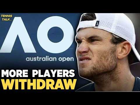 More Players Withdraw from Australian Open 2026 | Tennis News